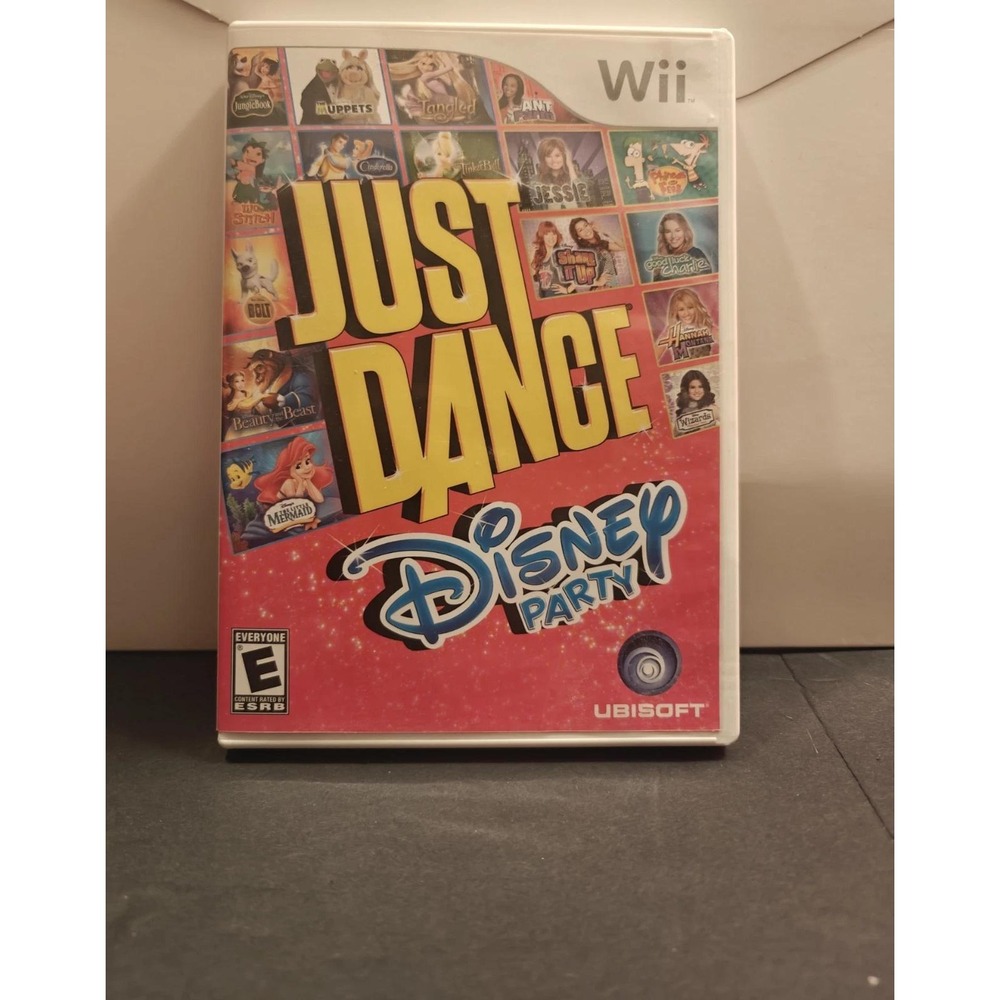 Just Dance Disney Party Nintendo Wii Video Game Ubisoft 2012 RVL-P-SJ6E